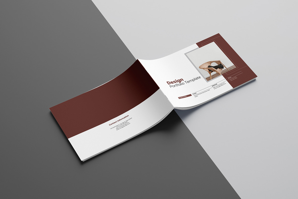 Design Portfolio Template, a Brochure Template by Template Shop (Photo 3 of 14)