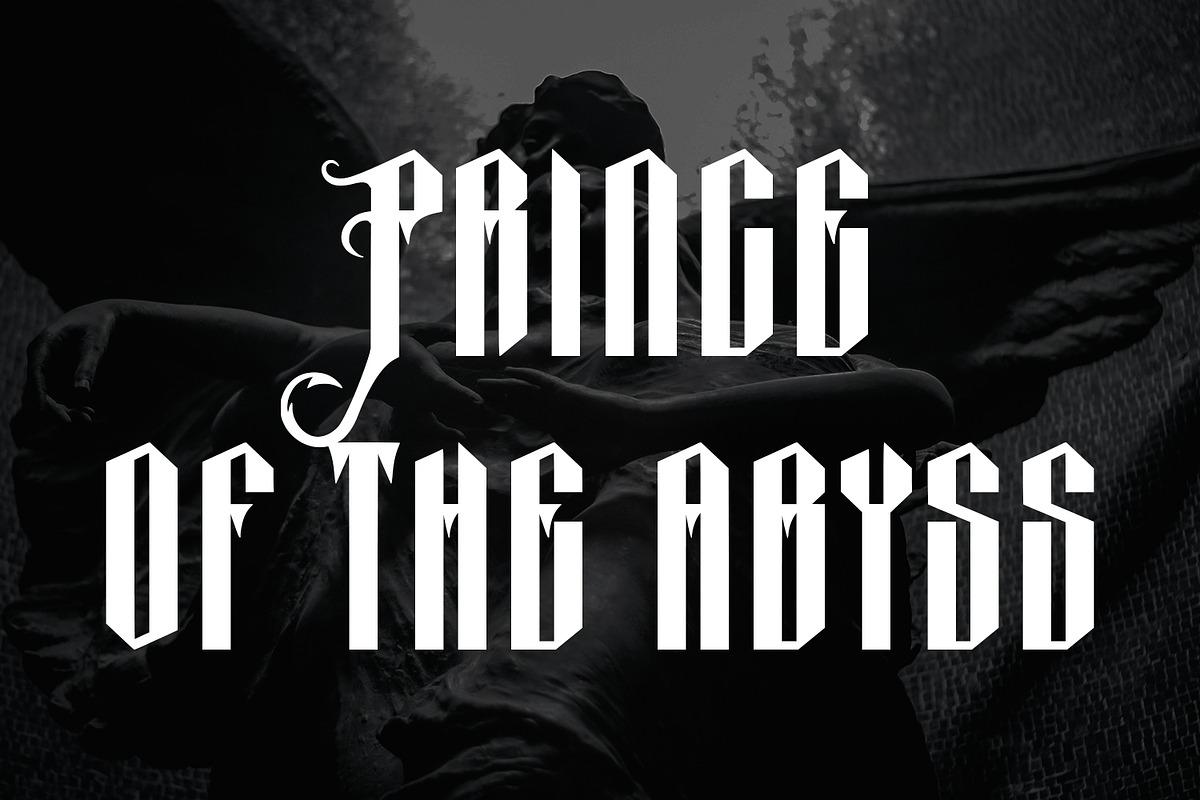 Wayley Blackletter Display Font, a Blackletter Font by Maulana Creative (Photo 7 of 7)