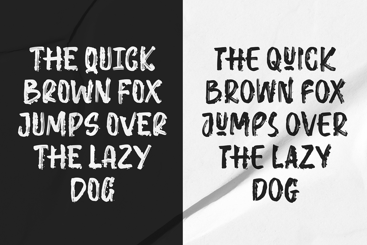 Phantom Scratch - A Display Font, a Handwritten Font by Ainun Jinan (Photo 5 of 7)
