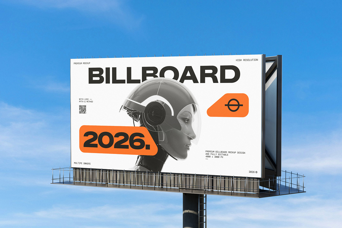 Billboard Mockup, an Advertising Mockup by Brand Earth (Photo 4 of 4)