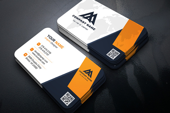 Modern PSD Business Card Template preview 5