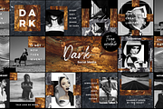 Dark Social Media Pack, a Social Media Template by RedRiver Studio (Thumbnail 1 of 17)