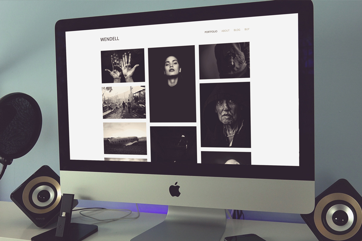Wendell - Portfolio WordPress Theme, a WordPress Template by Themeside (Photo 2 of 4)