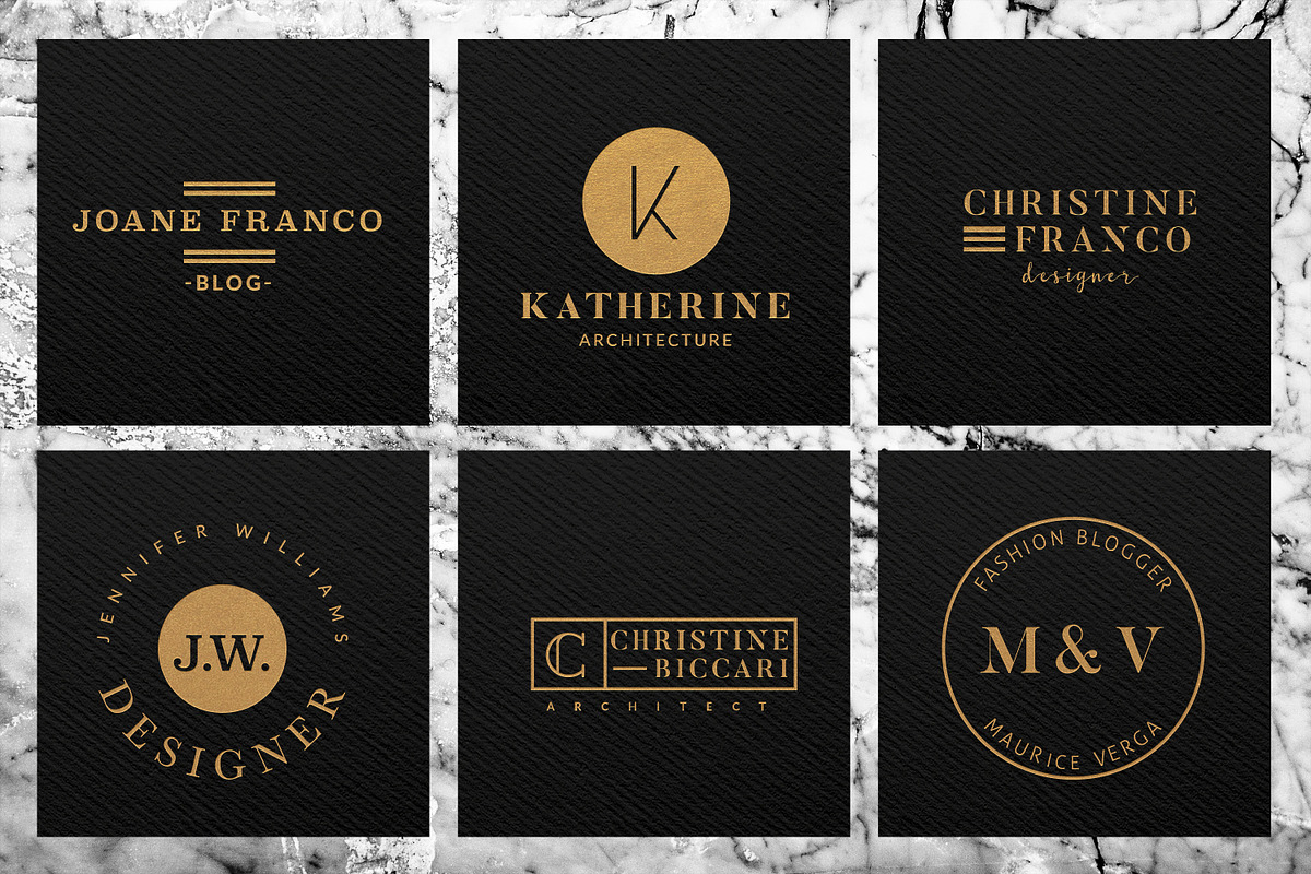Elegant Logo Pack VOL 1, a Branding & Logo Template by GraphicDash (Photo 3 of 7)