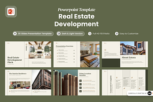 Estora - Real Estate Development, a Presentation Template by SLAB! Design