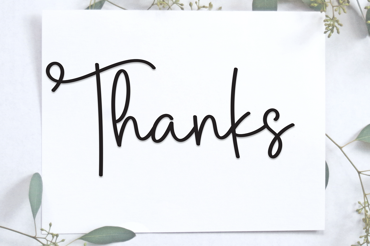 Sunday | Script Font, a Handwritten Font by Scratchones (Photo 9 of 9)