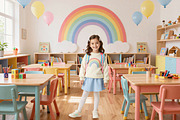 Back to School Digital Backdrops, a Background Graphic by 3Motional (Thumbnail 2 of 19)