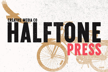Halftone Texture Press