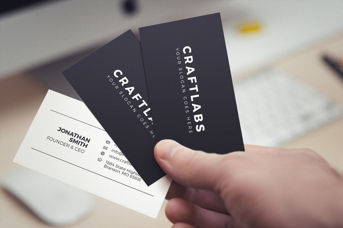 Simple Minimal Business Card - 52, a Business Card Template by ND Design (Photo 7 of 7)