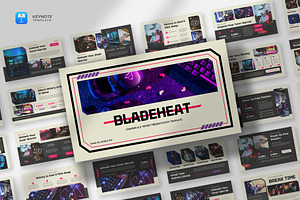 Gaming eSports Keynote Template, a Presentation Template by fluffstudio
