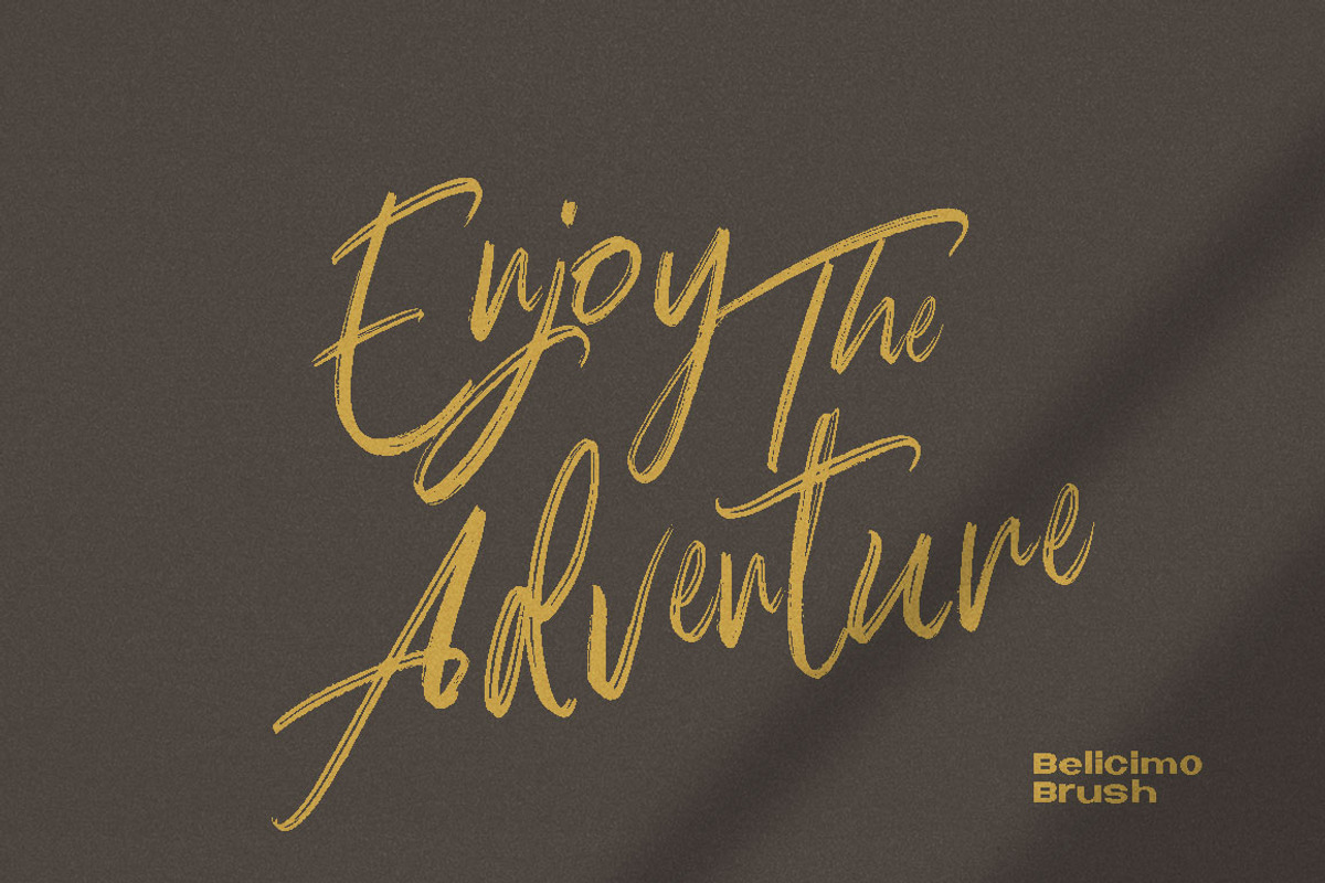Balecimo - Ordinary Brush Font preview 6
