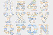 Baby Nursery Alphabet Clipart, a Seasonal Illustration by Design Market (Thumbnail 3 of 5)