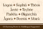 CS Harmony Drawn, a Serif Font by Craft Supply Co. (Thumbnail 6 of 8)