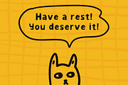 playful outline handdrawn font kit, a Handwritten Font by Ashiya Pixel (Thumbnail 19 of 20)