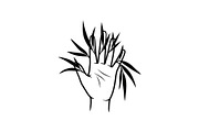 Hand Plant Growth Bundle, an Illustration by yasushie (Thumbnail 6 of 31)