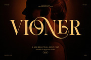 Vioner Elegant Luxury Serif Font, a Serif Font by Graphicxell (Thumbnail 1 of 8)