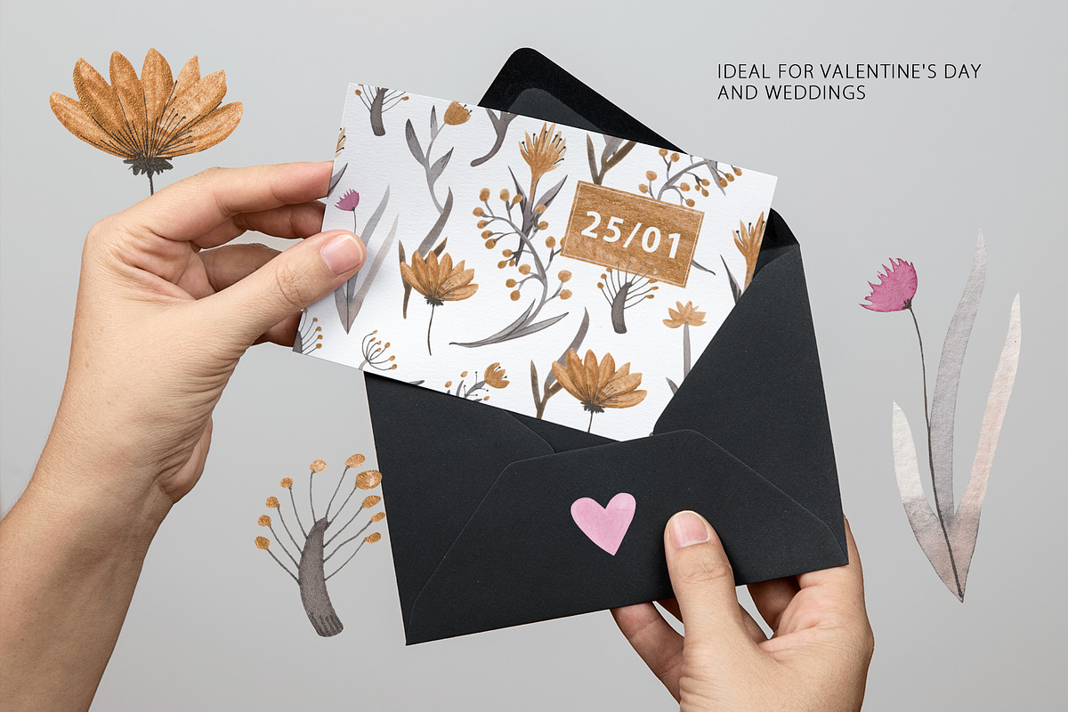 Flowers of love, a Decorative Illustration by Design X0 (Photo 9 of 11)
