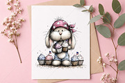 Whimsical 4th Of July Animals PNG, a Seasonal Illustration by Canvas Craft (Thumbnail 10 of 10)