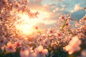 Blossom buds on tree branch, a Nature Photo by AlyaAnd