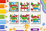 Christmas Motivational Words Color, a Seasonal Illustration by Design Zone (Thumbnail 2 of 4)