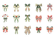 Valentine Bow Clipart, an Illustration by DreamArtGraphic (Thumbnail 3 of 4)