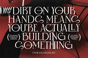 Noisera - Distressed Serif Font, a Serif Font by shineink.designlab (Thumbnail 2 of 15)