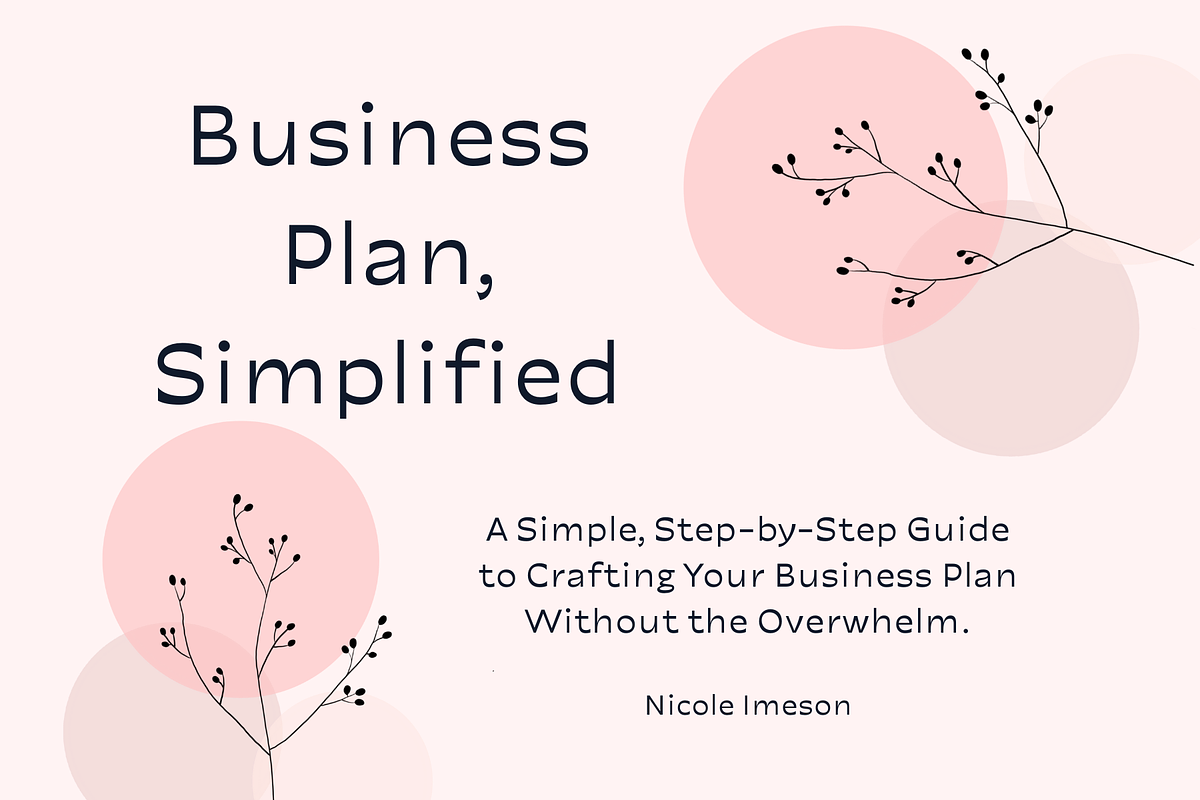 Business Plan, Simplified Guide, an Object Graphic by NicoleImeson