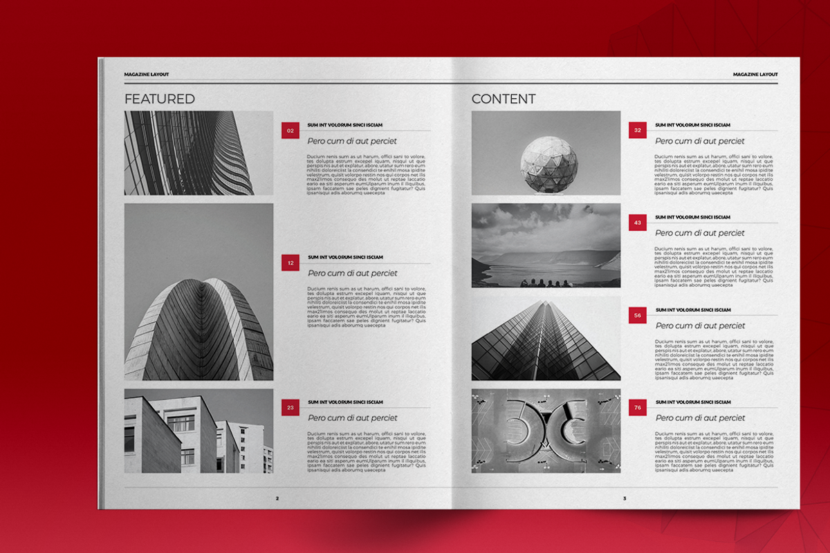 Art Magazine Layout