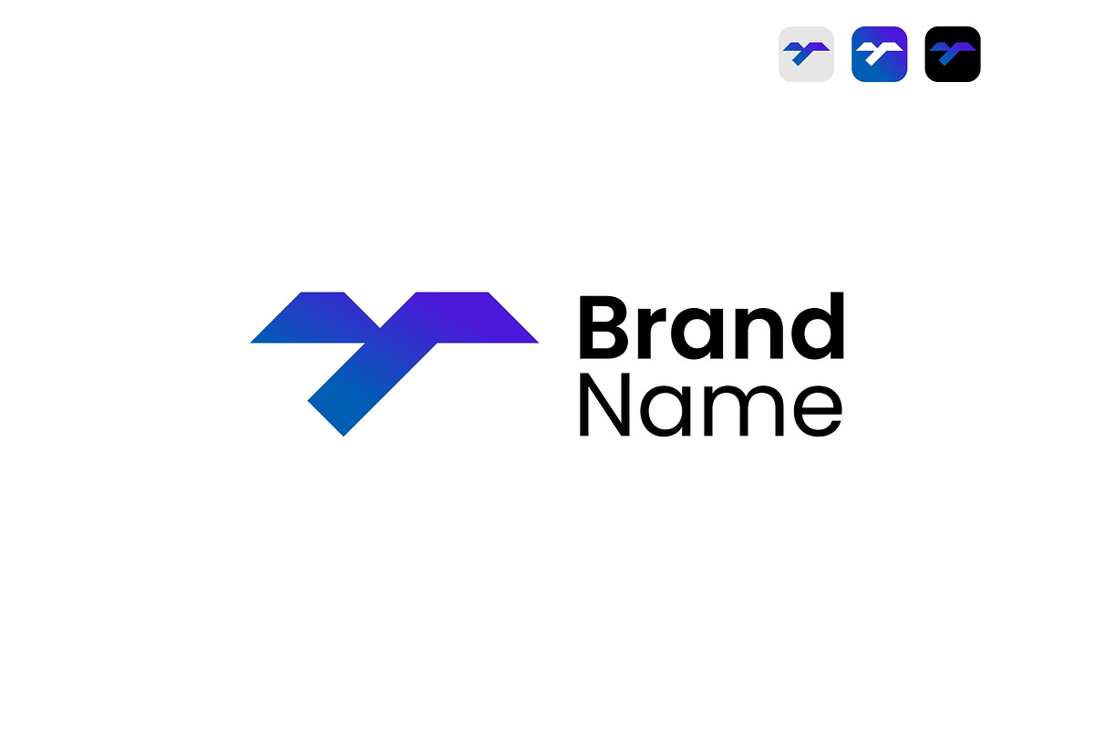 Letter T Modern Logo, a Branding & Logo Template by ika trisiana