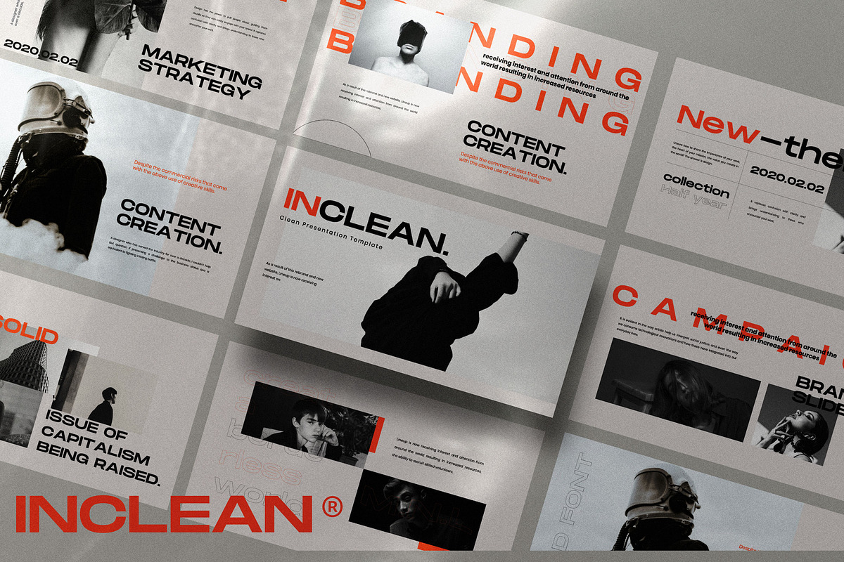 INCLEAN - Google Slide, a Presentation Template by Dirtytemp Studio (Photo 1 of 8)