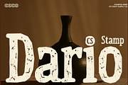 CS Dario Stamp, a Serif Font by Craft Supply Co. (Thumbnail 1 of 8)