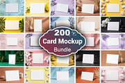 Card Mockup, a Books & Magazine Mockup by Forhadx5 (Thumbnail 1 of 12)