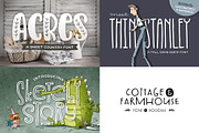 Sweet Dreams Font Bundle, a Sans Serif Font by Denise Chandler (Thumbnail 2 of 19)