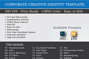 Creative Idea Corporate Identity set, a Stationery Template by shujaktk (Thumbnail 5 of 7)