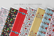 Cooking Kitchen Seamless Patterns, a Pattern Graphic by KaramfilaS (Thumbnail 2 of 17)