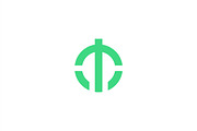 T company logo template., a Branding & Logo Template by Anton Akhmatov (Thumbnail 1 of 3)