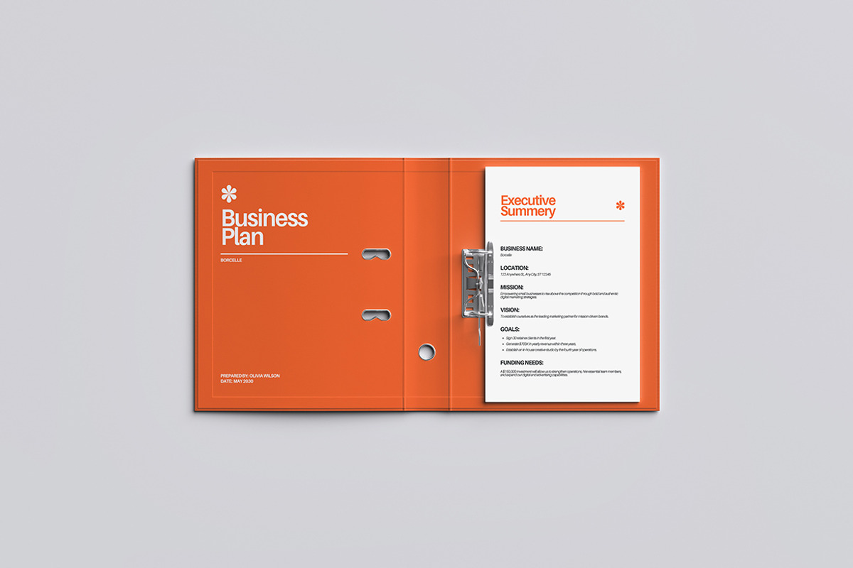 High Quality Binder Mockup, a Flyer Template by graphicstory (Photo 2 of 5)
