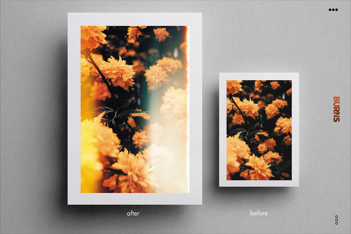 BURNS | 60+ Real Analog Film Burns, a Brushes & More by CUDOS (Photo 5 of 16)