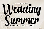 Wedding Summer, a Handwritten Font by InermediaSTUDIO (Thumbnail 1 of 8)