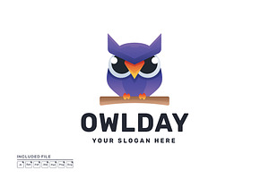 Owl Logo Icon Design Vector, a Branding & Logo Template by yuanesei
