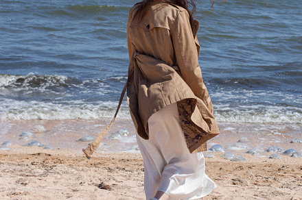 young girl near the sea, a Person Photo by Arymer