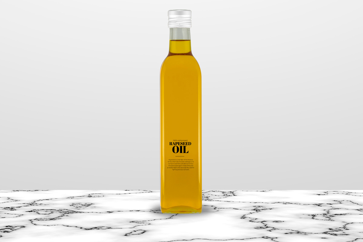 Rapeseed - Bottle mockup, a Packaging Mockup by Makestudio (Photo 4 of 4)