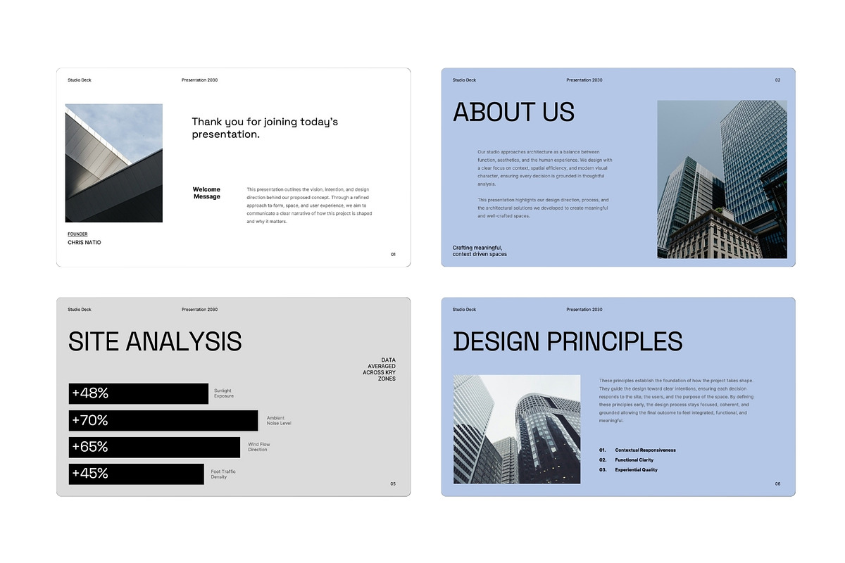 Architecture Deck Powerpoint, a Presentation Template by TMint Creative (Photo 3 of 6)