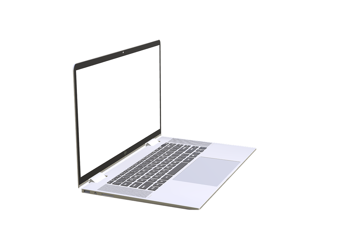 3d laptop Model, a 3D by hdri360 (Photo 3 of 5)