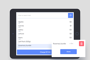 Point Of Sale App UI