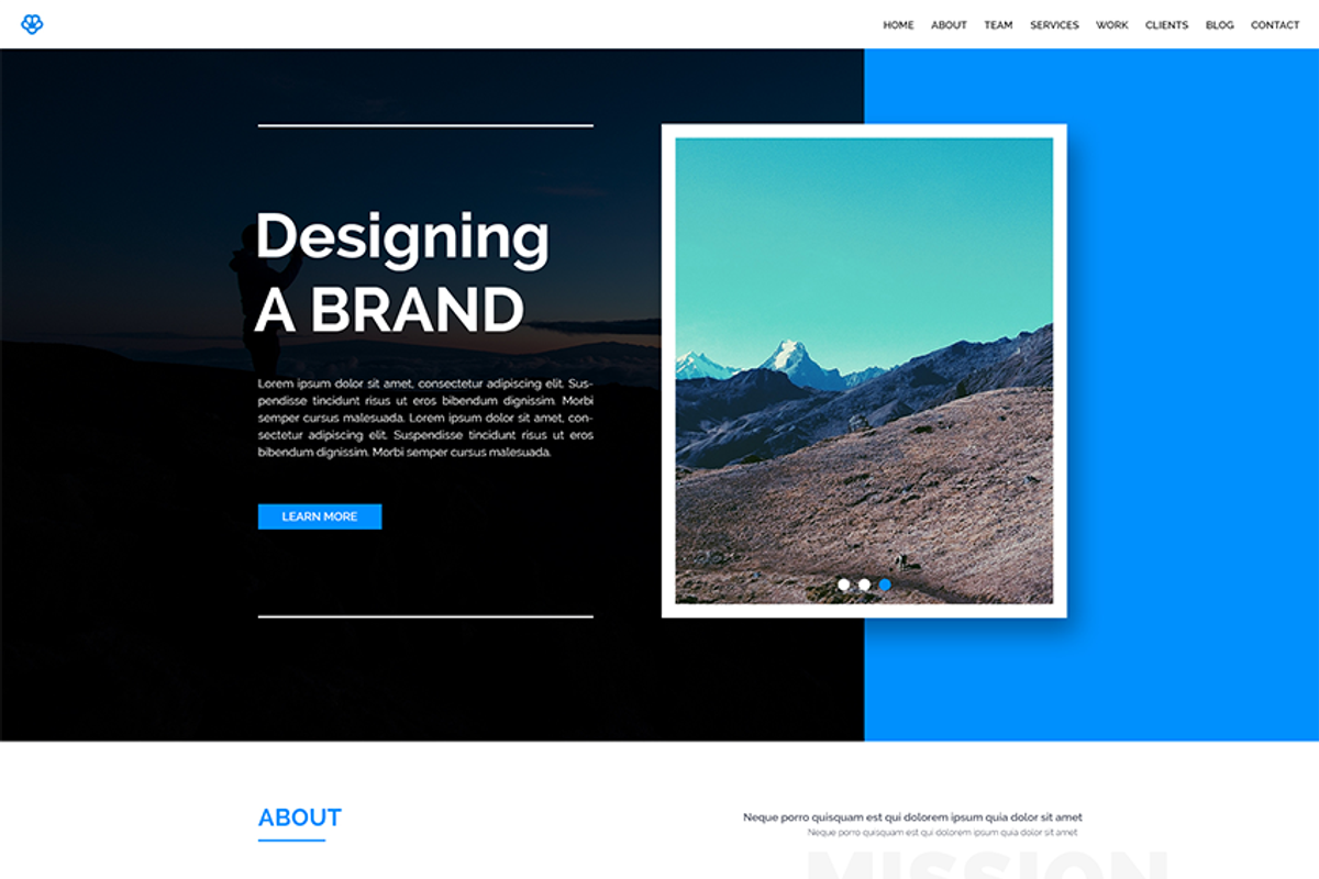 WALK – One Page Responsive Template, a HTML Template by codytheme (Photo 1 of 2)