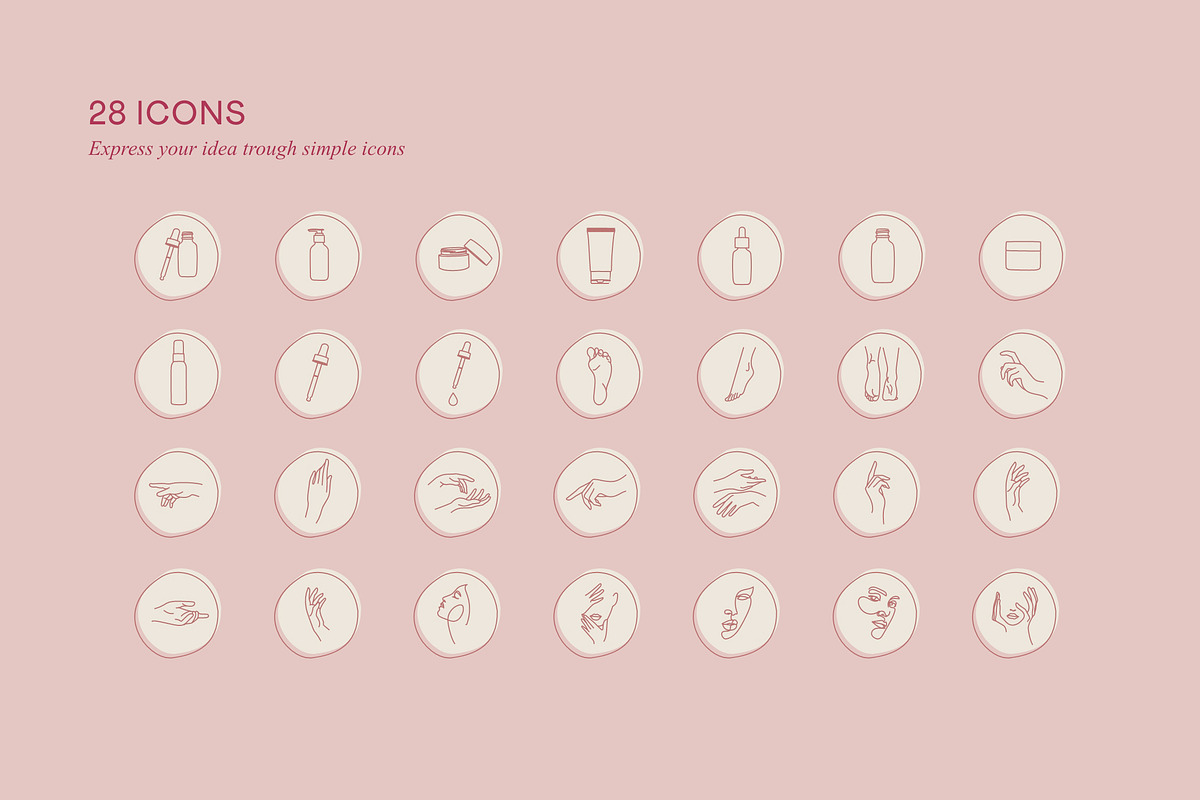 Wellness Social Media Kit CANVA PS, a Social Media Template by Sparrow & Snow (Photo 7 of 26)