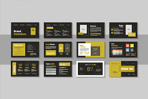 Digital brand guideline pitch deck