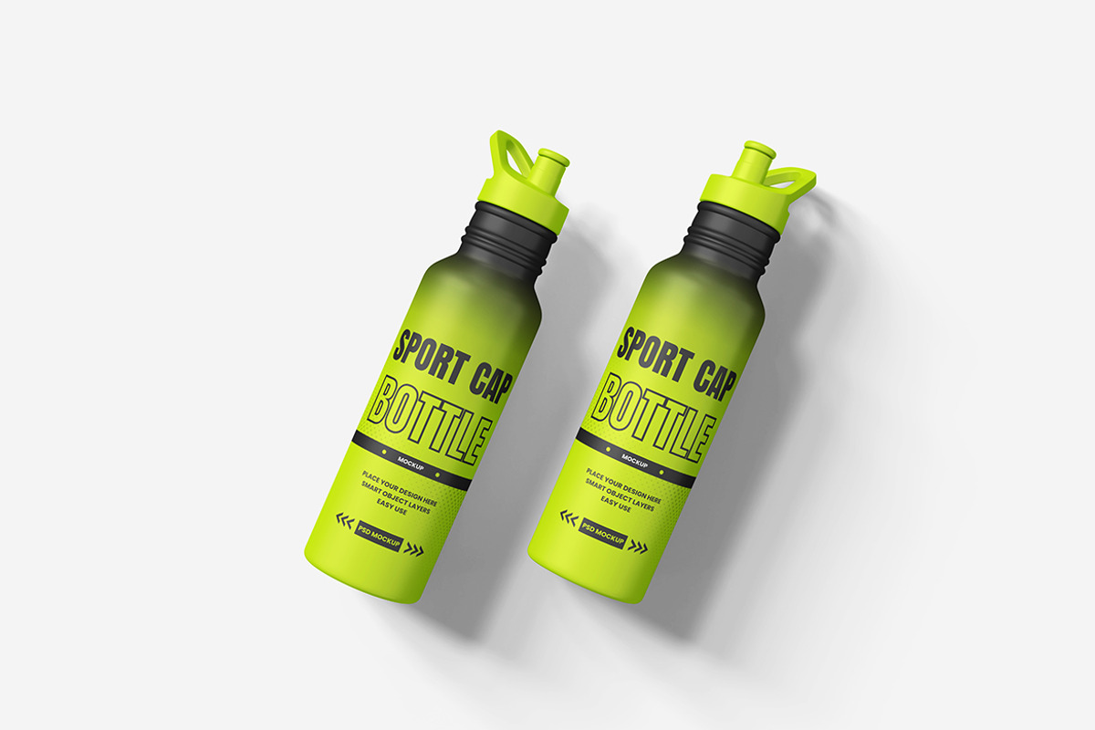 Sport Bottle Mockup, a Product Mockup by MrLetters (Photo 4 of 5)