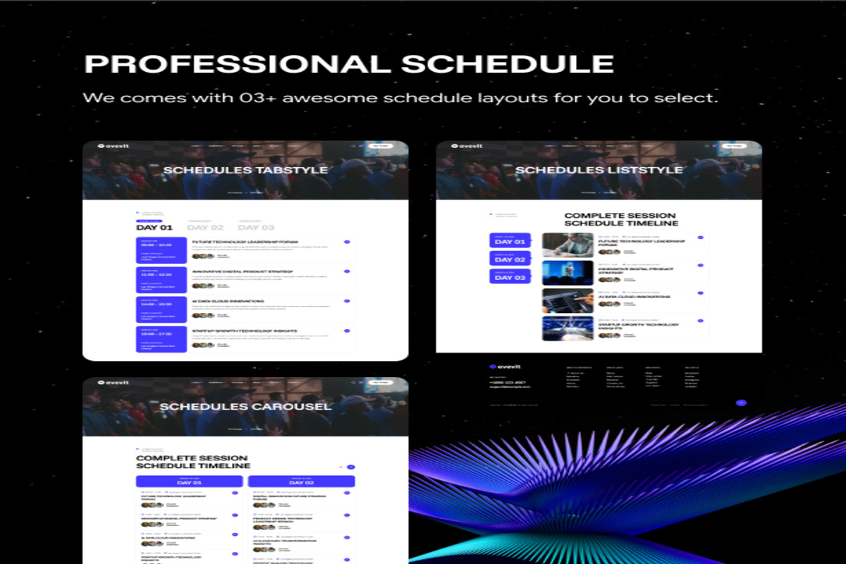 Evevit – Conference & Event, a WordPress Template by Opal Wordpress Theme (Photo 5 of 8)